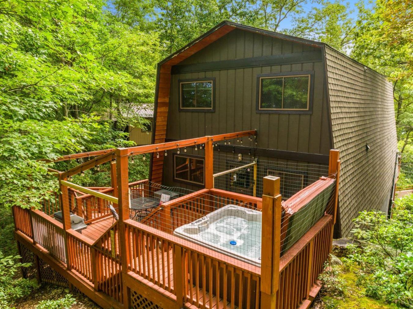 Treetops Chalet - 3Bd/2Bt Boutique Cabin W/Mt Leconte Views In Gatlinburg Exterior foto