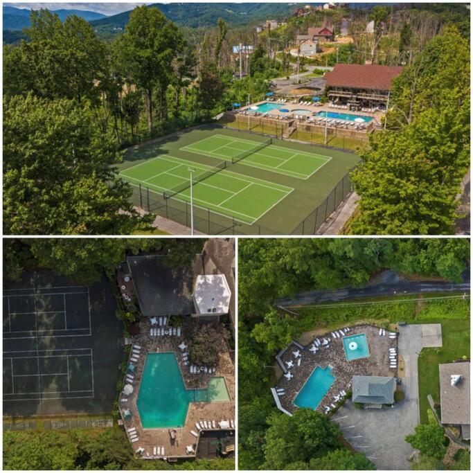 Treetops Chalet - 3Bd/2Bt Boutique Cabin W/Mt Leconte Views In Gatlinburg Exterior foto